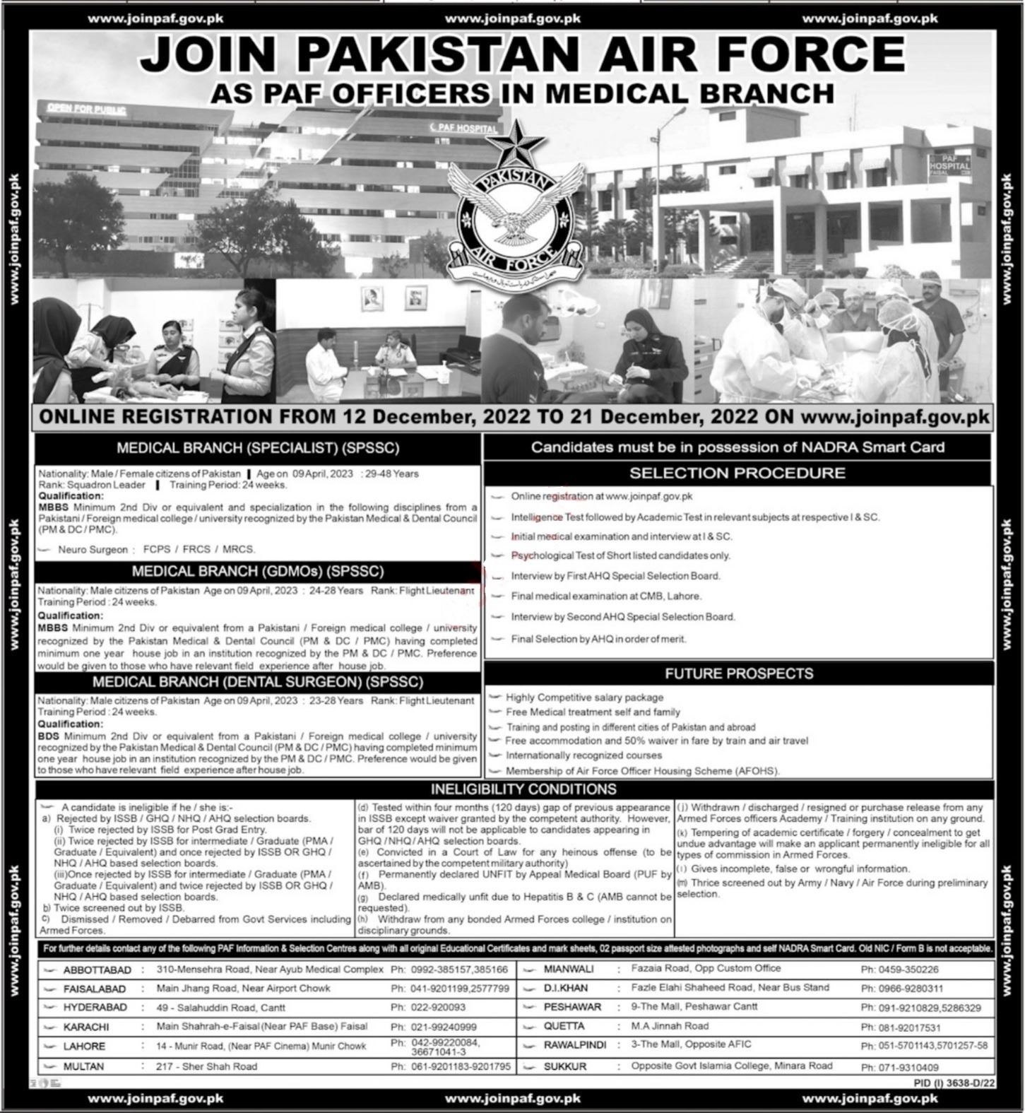 PAF Jobs 2022 | Pakistan Air Force Headquarters Announced Latest Hiring