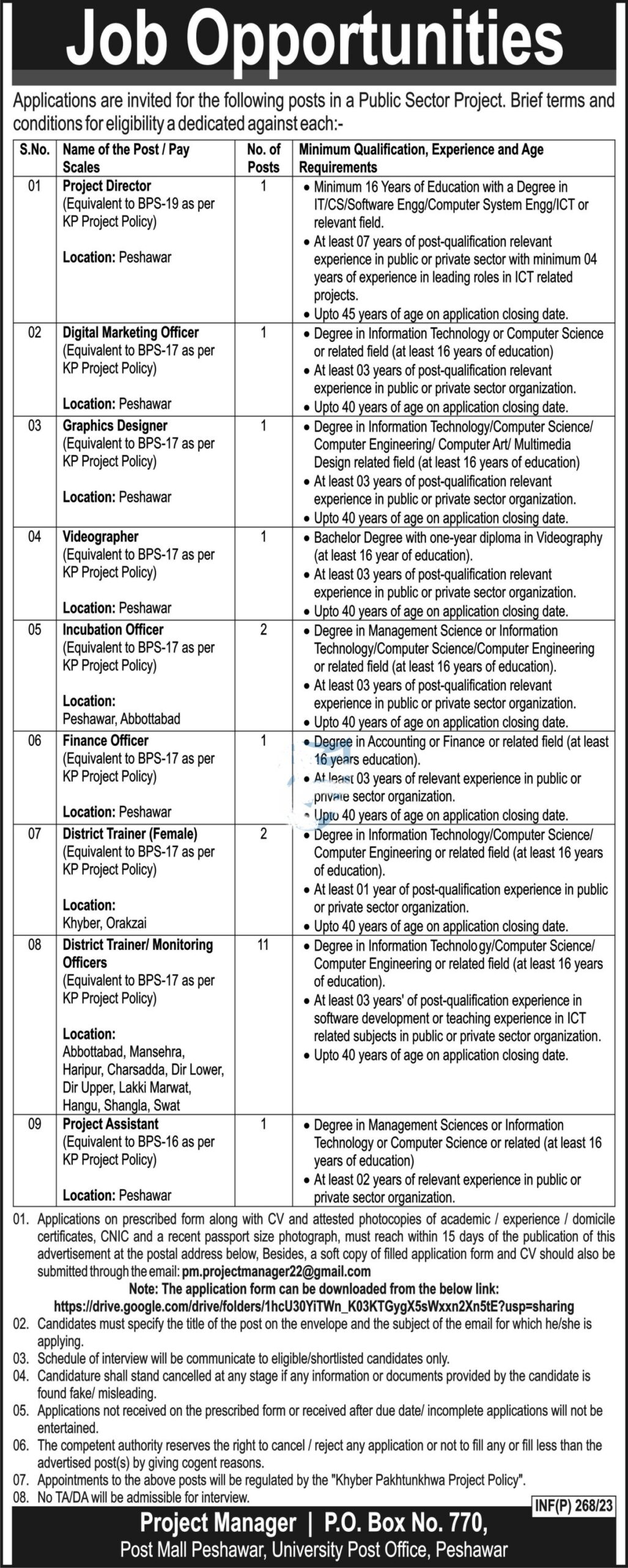 Latest PSO Jobs 2023  | Public Sector Organization Headquarters Announced Latest Recruitments