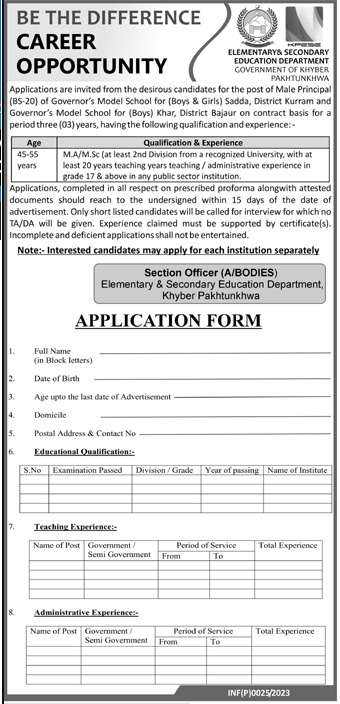 latest Elementary and Secondary Education Department ESED Jobs 2023