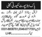 Latest Pak Airport Security Force Jobs 2023