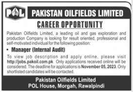 latest Pakistan Oilfields Limited POL Jobs 2023