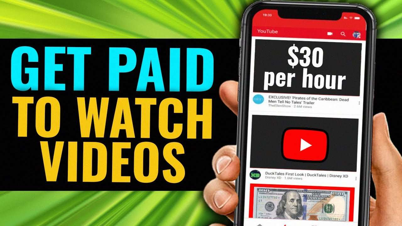 Earn Money By watching YouTube Videos