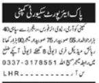 Job Opportunities at Pak Airport Security Company