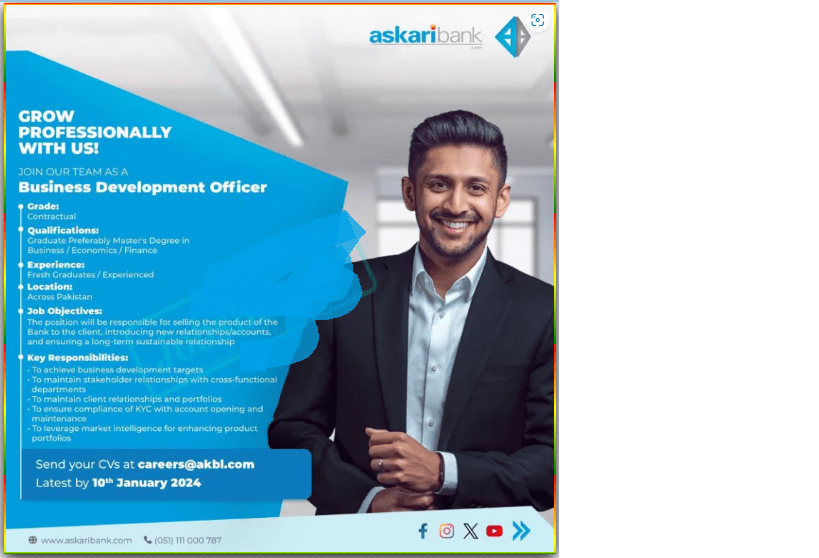 Job Opportunities at Askari Bank